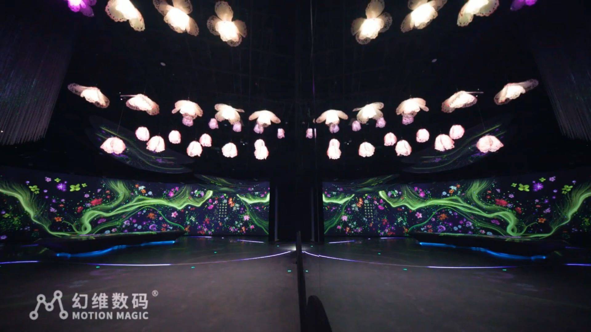 获奖作品沉浸式数字展览花开中国梦幻维数码