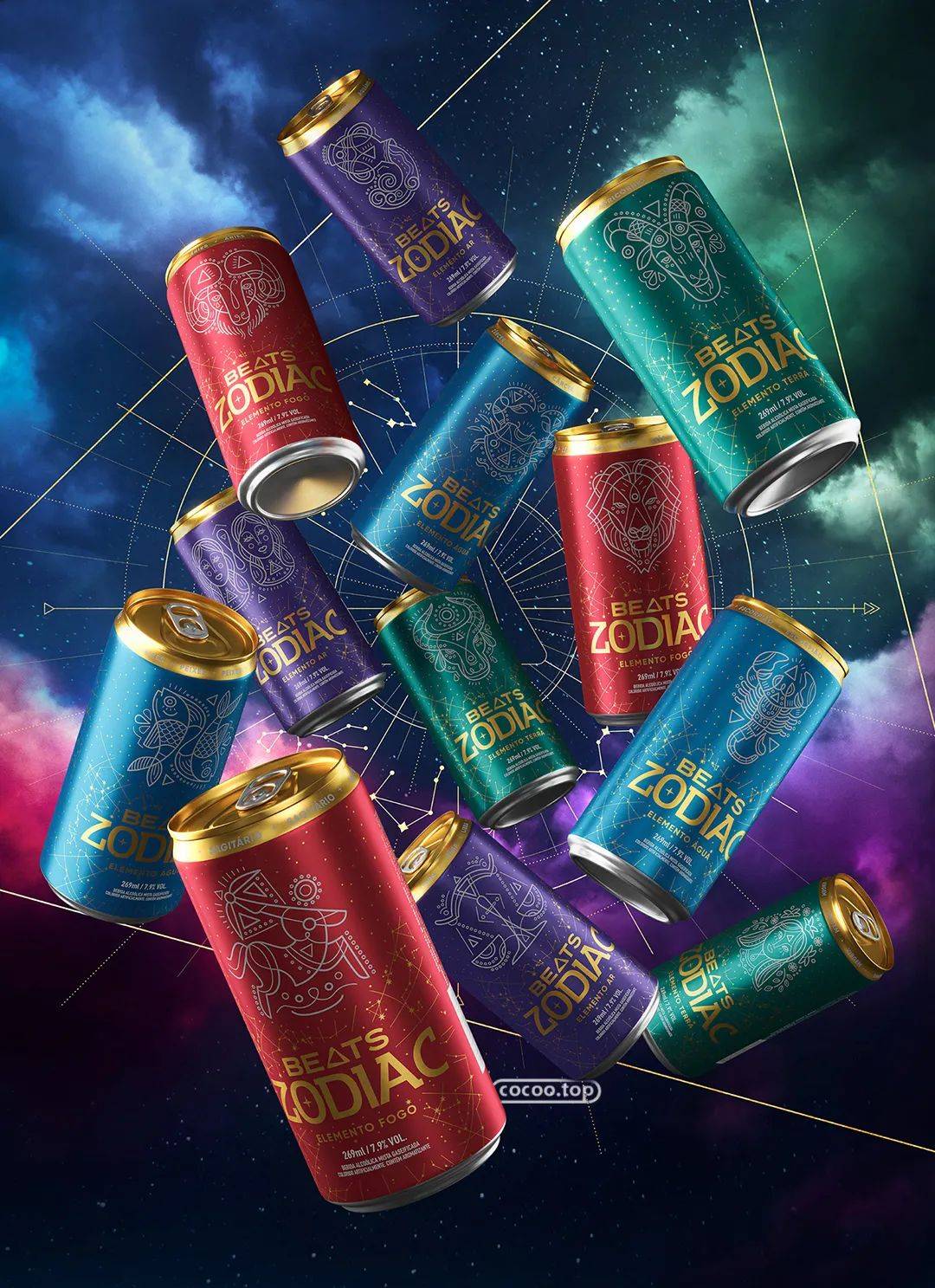 零基础学习优秀广告设计离不开对比