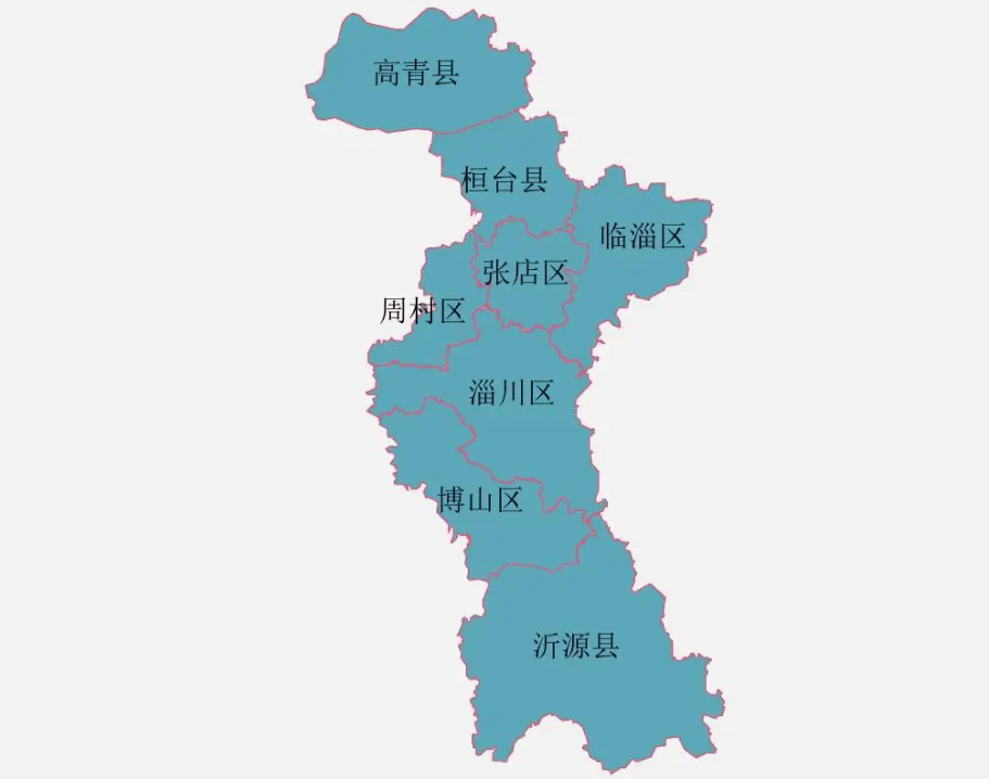 原创山东省的区划变动16个地级市之一淄博市为何有8个区县