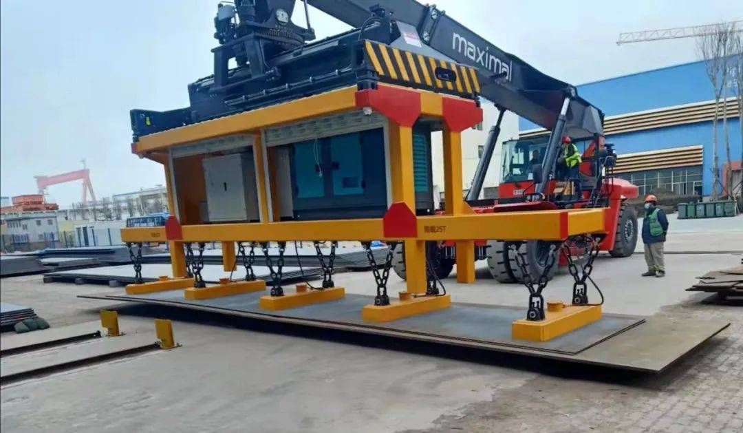 岛城超人美科斯crs4532正面吊的应用案例分享