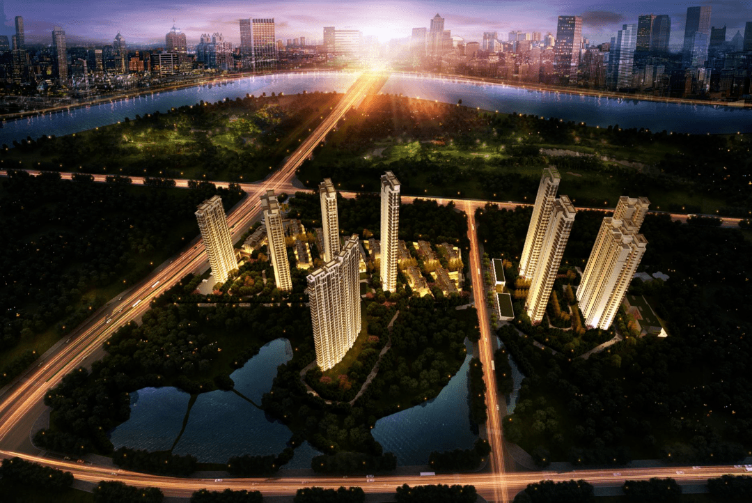 衡阳金钟美墅湾罕见百米楼间距拉开的何止是距离