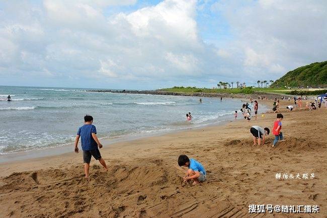 白沙灣海水浴場夏日玩水勝地