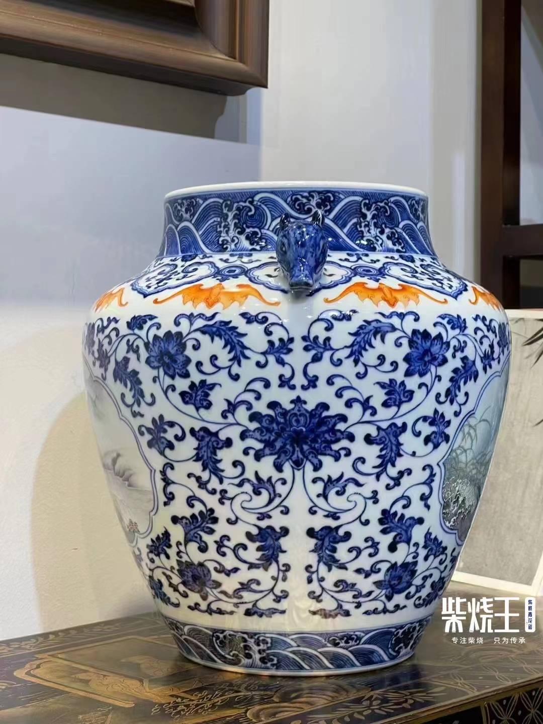 画工细腻,设色柔和,非遗传承人杜芳星老师手作,童子惟妙惟肖,自身透露