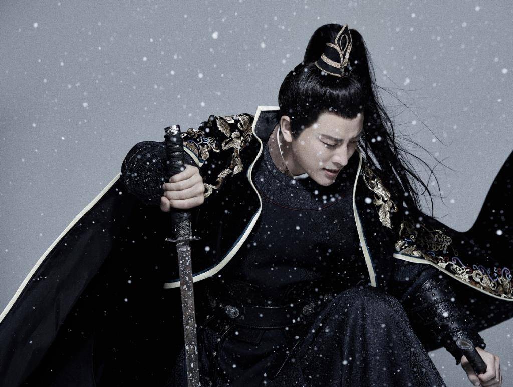 贾乃亮最新古装扮相曝光,霸气十足尽显大侠风范_造型_写真_表情