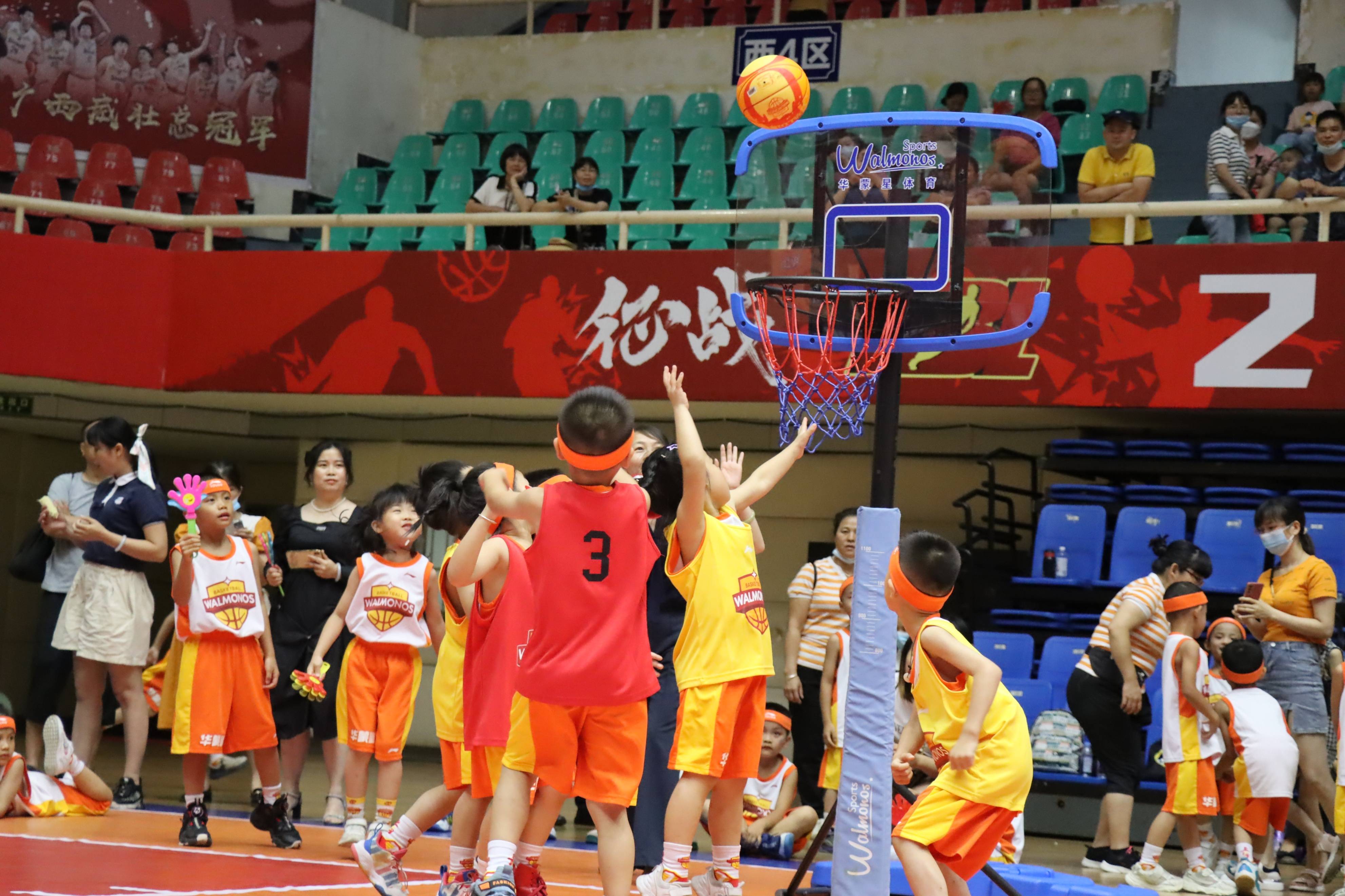 广西资讯希沃2022华蒙星第七届幼儿篮球嘉年华玉林站精彩纷呈