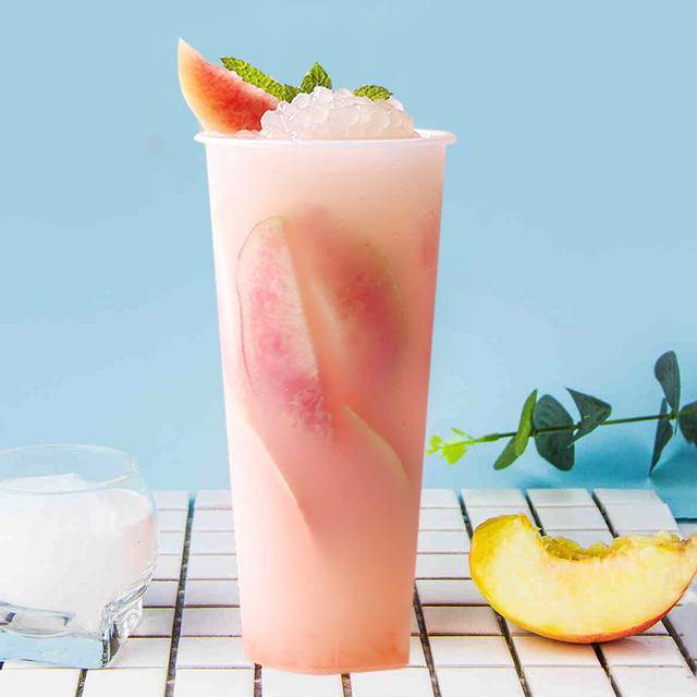 水蜜桃粉炸少女心"夏日清新粉"水蜜桃果茸01夏日蜜桃限定世界就还不错