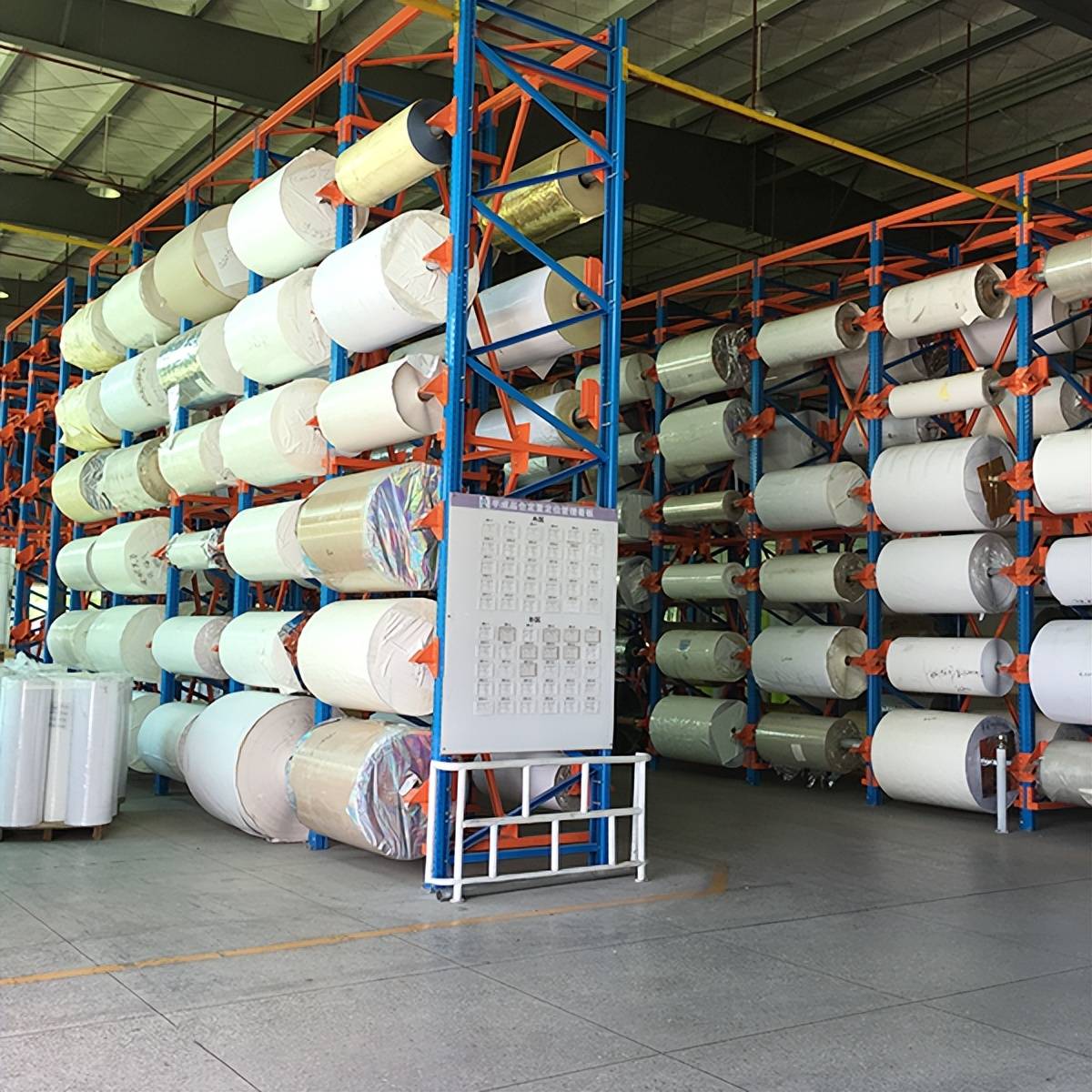 重型货架货架厂家卷料立体存储放置架