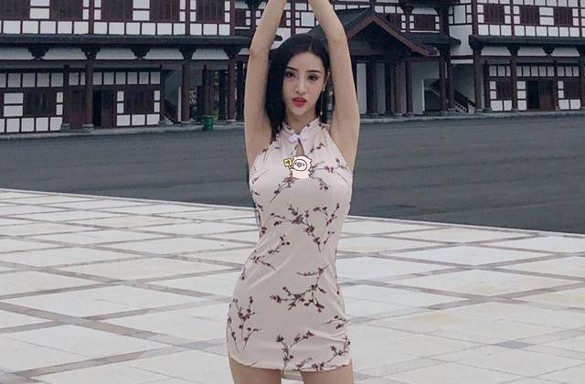 江西"第一位美腿车模",穿旗袍展现"中国风",运动让她有魅力_吴春怡