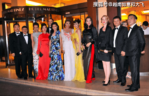 那些穿着奥黛走上戛纳红毯的越南女明星你更喜欢谁的造型