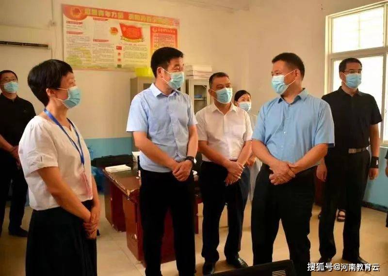 新蔡县委副书记县长李勇检查指导县高考组织运行工作