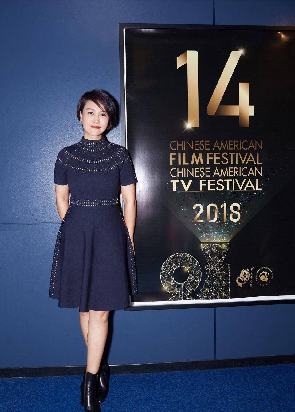 短发王茜更有"女人味",时尚黑装在线上演霸气御姐范,可惜料不够_黑色