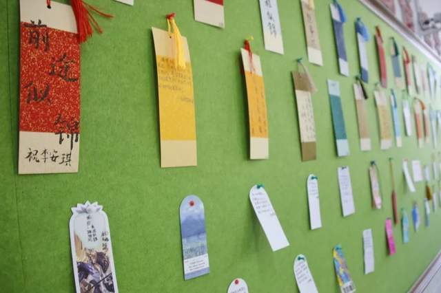 石家庄市神兴小学"毕业课程"系列活动之手绘书签_校园_梦想_书香