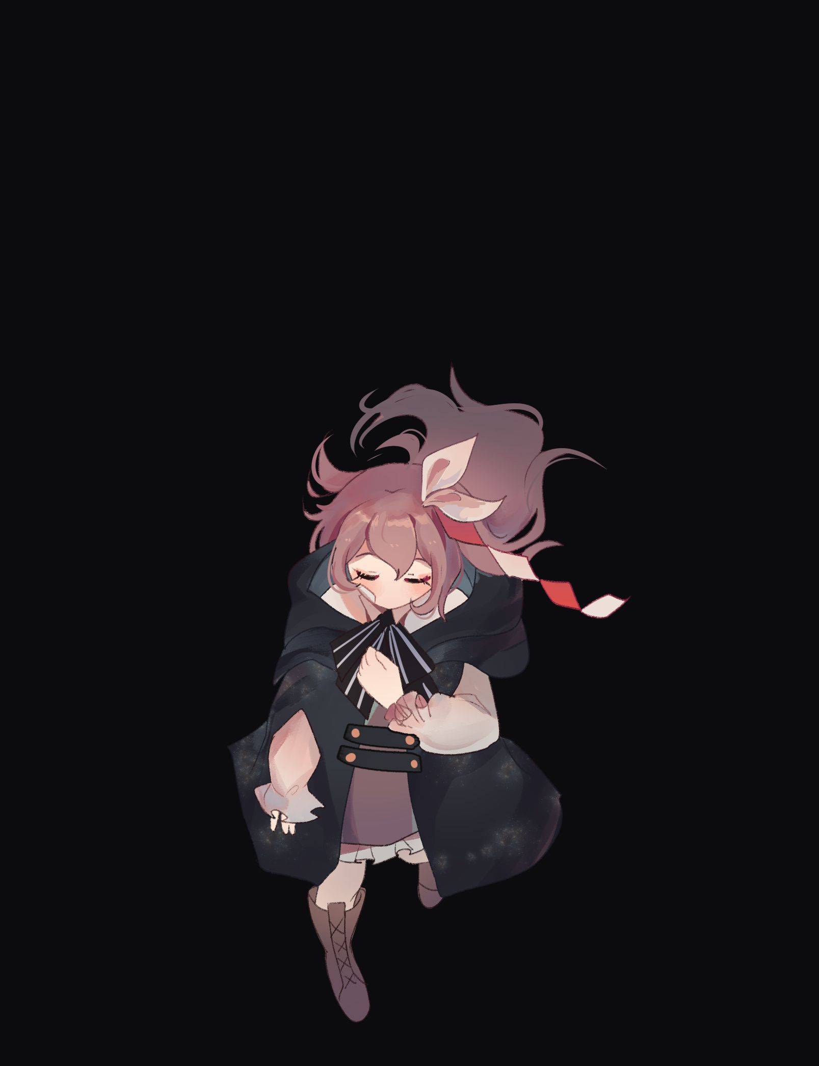 教你人物顶光画法教程!