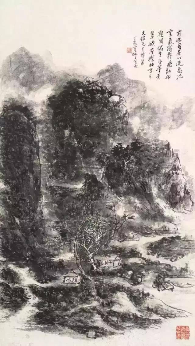 蔵出し 黄賓虹 中国 山水絵 60年代文化大革命時代中没収一級画師名家 作品封箱 一代宗师，黄宾虹｜中国画山水画作品欣赏_初名懋_朴存_李流芳