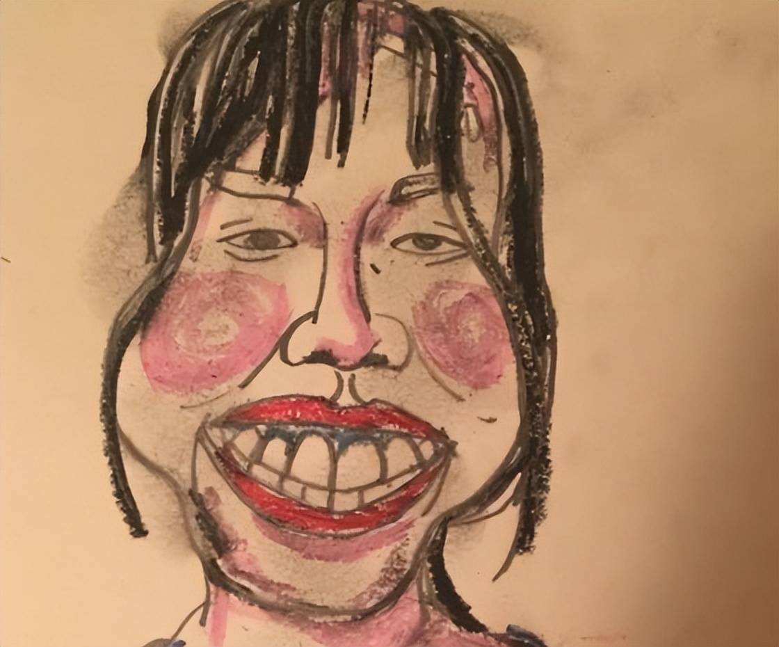 原创美术学渣笔下的灵魂画作老师看后嘴角一抽被气得两眼一黑