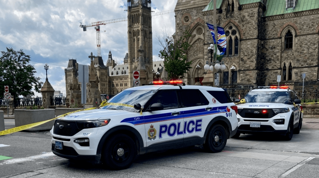 加拿大警车真实图片