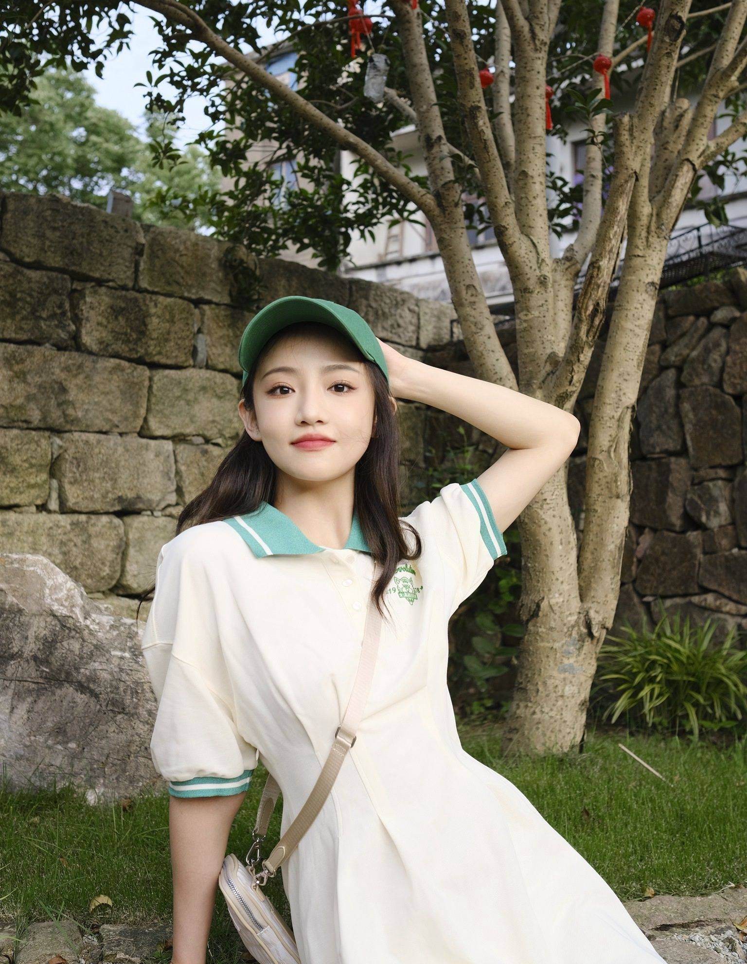 吴佳怡学生校服青春活力写真