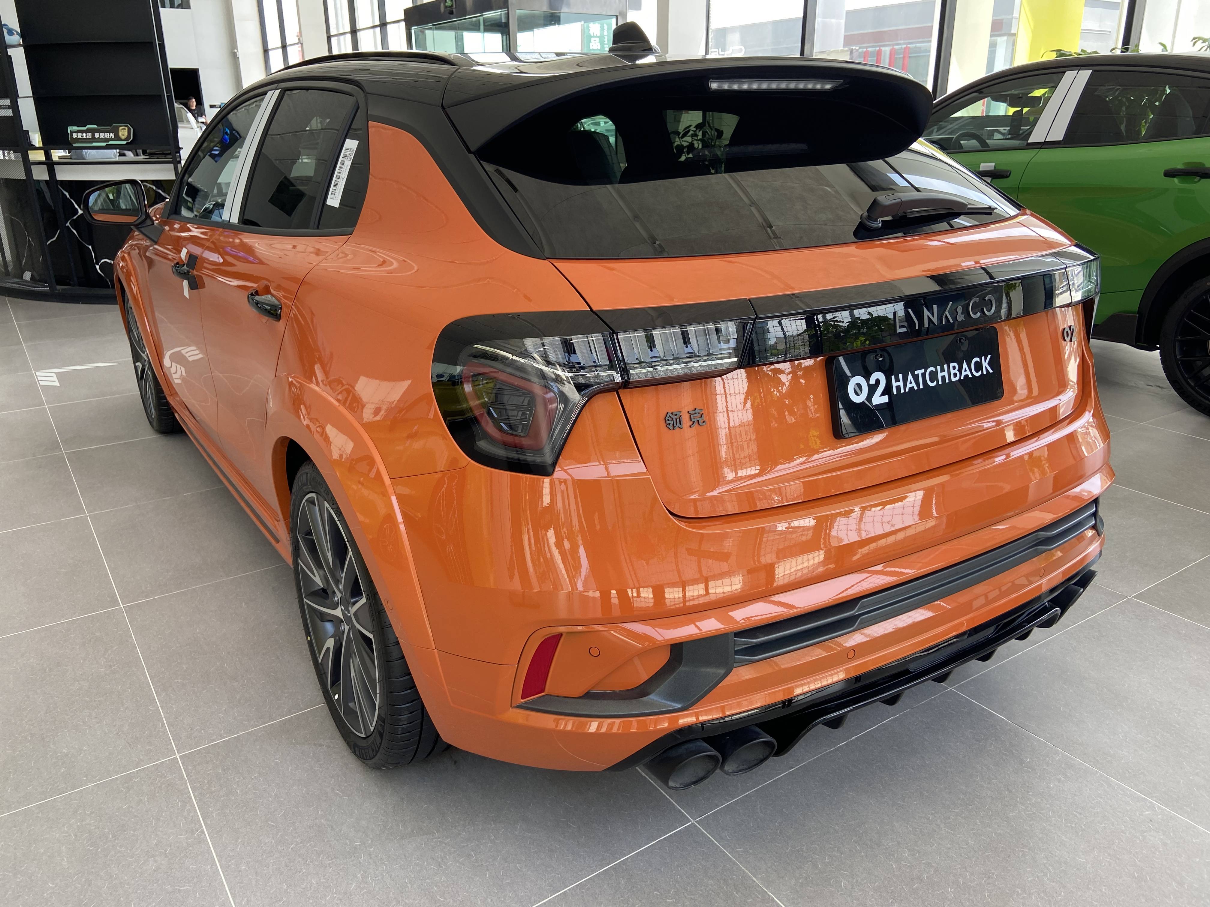 橙色风暴,动力小钢炮领克02hb!_搜狐汽车_搜狐网