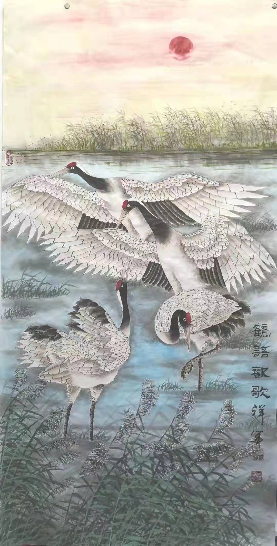 书法优秀奖,2012年北京首届(六艺杯全国书画大赛)国画(秋实)荣获金奖