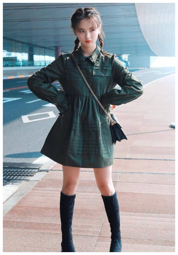 杨超越腿是什么水平?