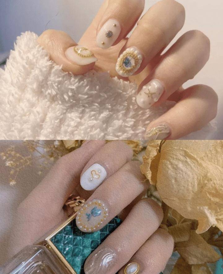 复古宫廷风美甲温柔精致显气质集美们选图时间到啦