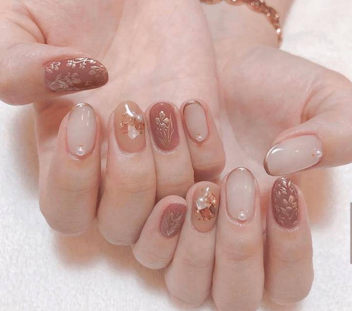 复古宫廷风美甲温柔精致显气质集美们选图时间到啦