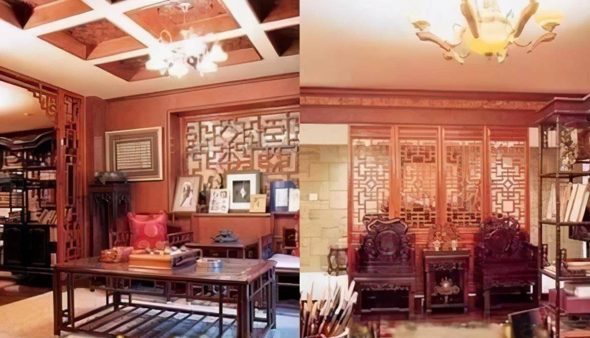 原创陈道明8000万豪宅曝光全屋都是红木家具仿佛穿越到古代