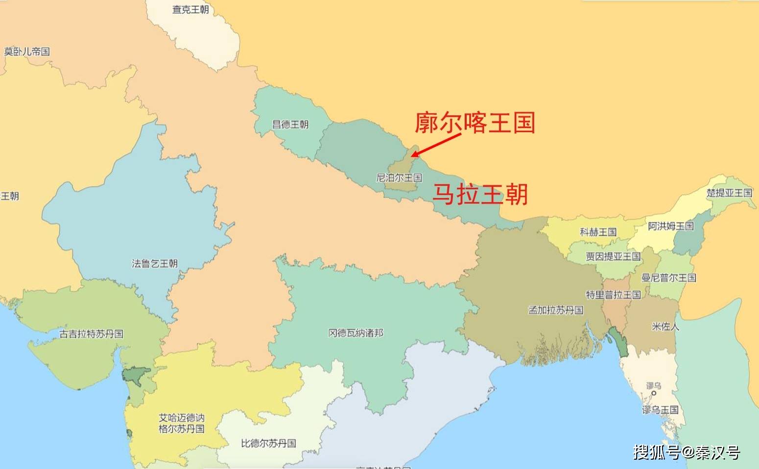 尼泊尔面积图片