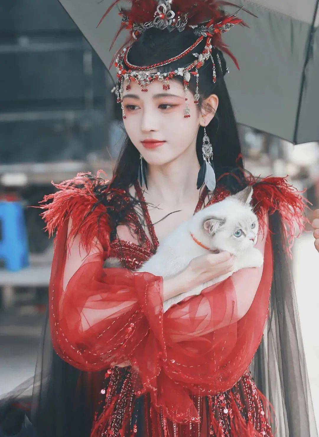 原创古装17套造型妆容都不变鞠婧祎的半永久式妆容真的很强