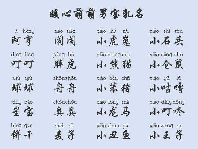 原创给孩子起奇葩的小名宝爸每次喊都觉得羞耻听到的人笑傻了