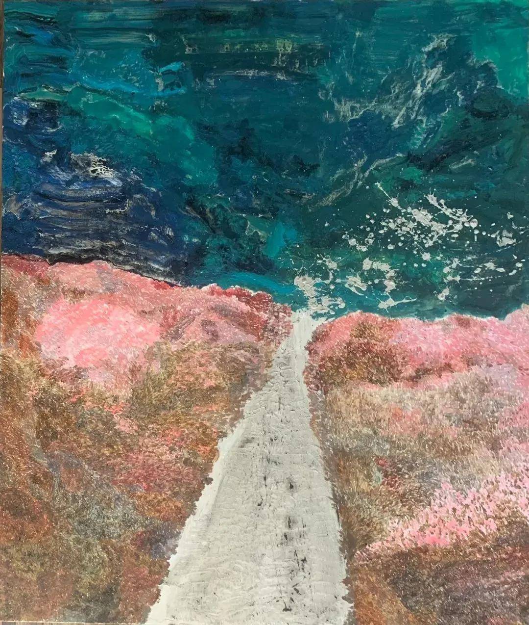 展览进行时广美绘画艺术学院寂静如诗安琦作品展