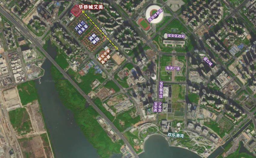 深圳华侨城平面图图片