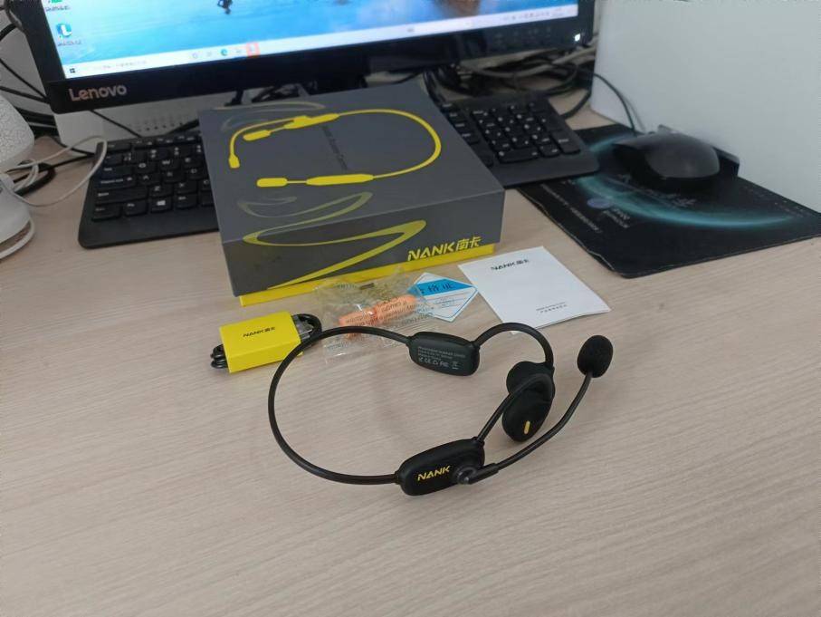 南卡runnercomm专业话务骨传导蓝牙耳机通话更加清晰