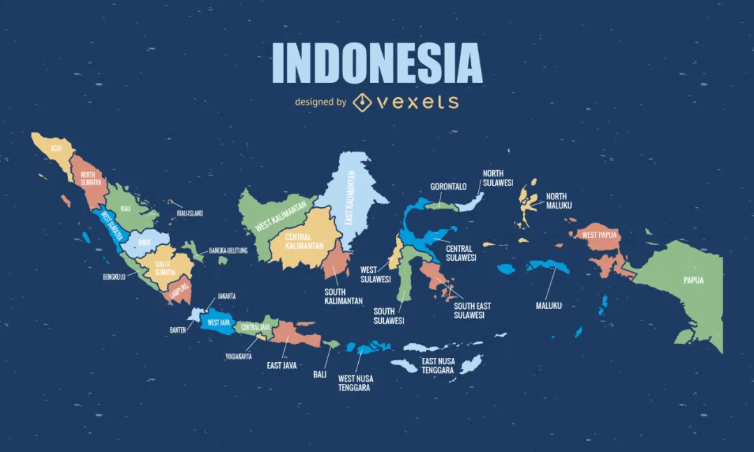 印度尼西亚面积图片