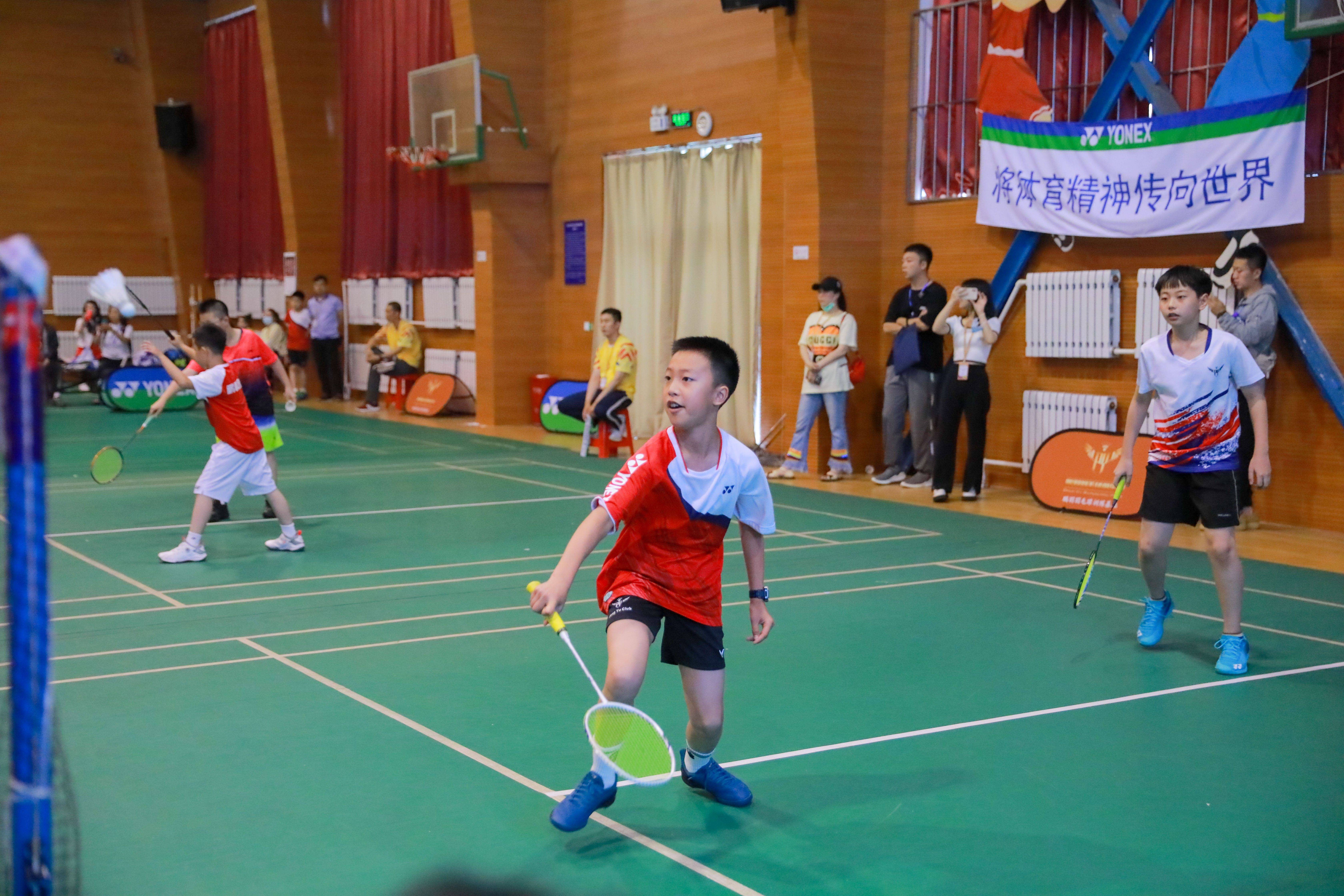 2022年沈河区中小学生第四届鹏羽杯羽毛球比赛