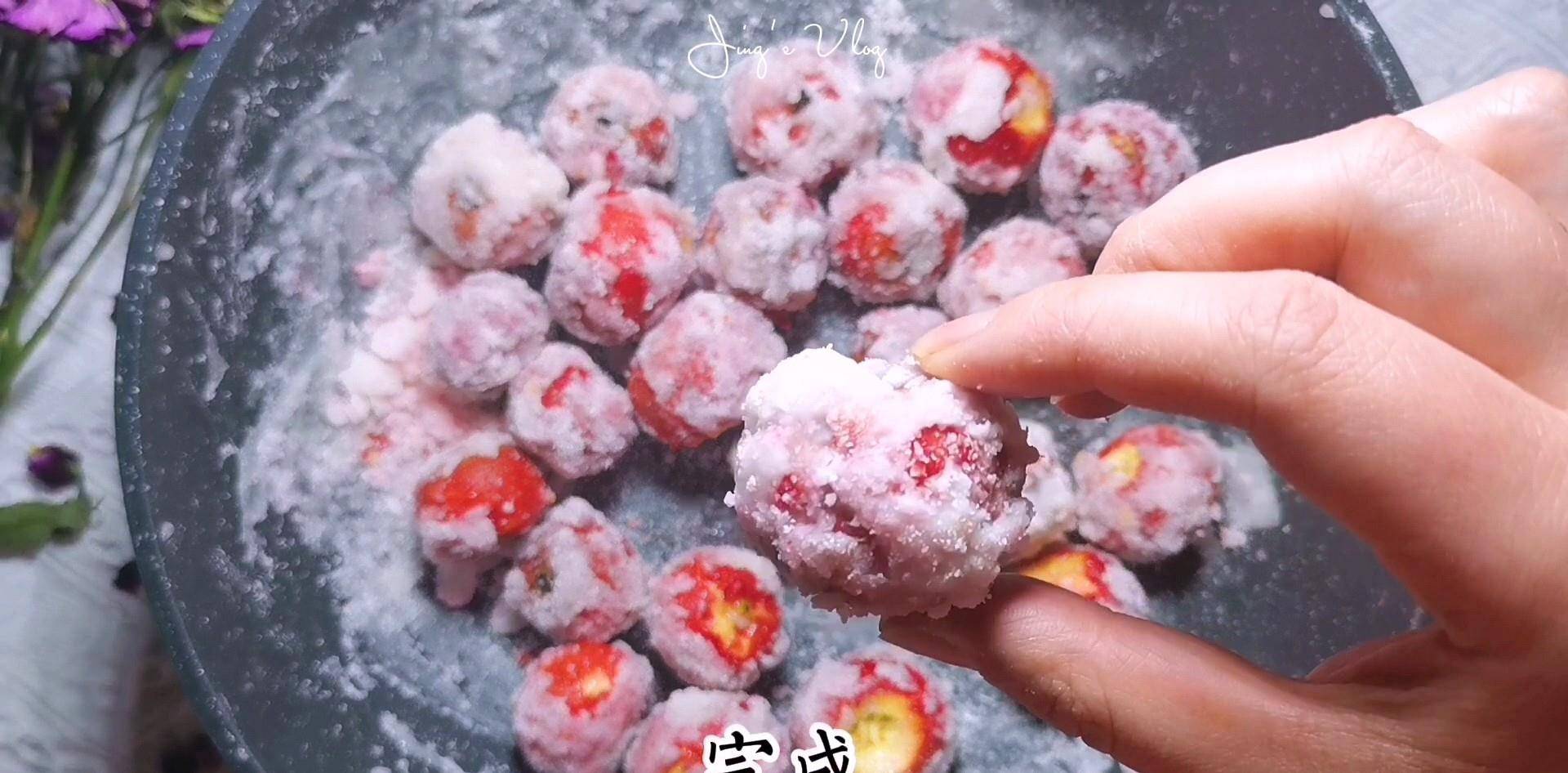原创比糖葫芦还好吃的山楂糖雪球成本极低还特简单大人小孩都爱吃