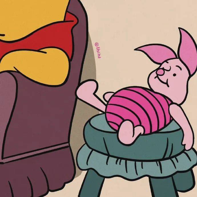 小熊维尼和皮杰头像合集