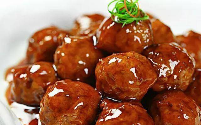 原创山西特色菜糖醋丸子