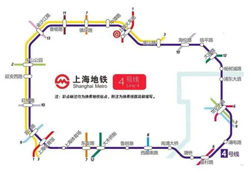 坐上魔都唯一的地铁环线上海吃喝玩乐好去处一圈就配齐