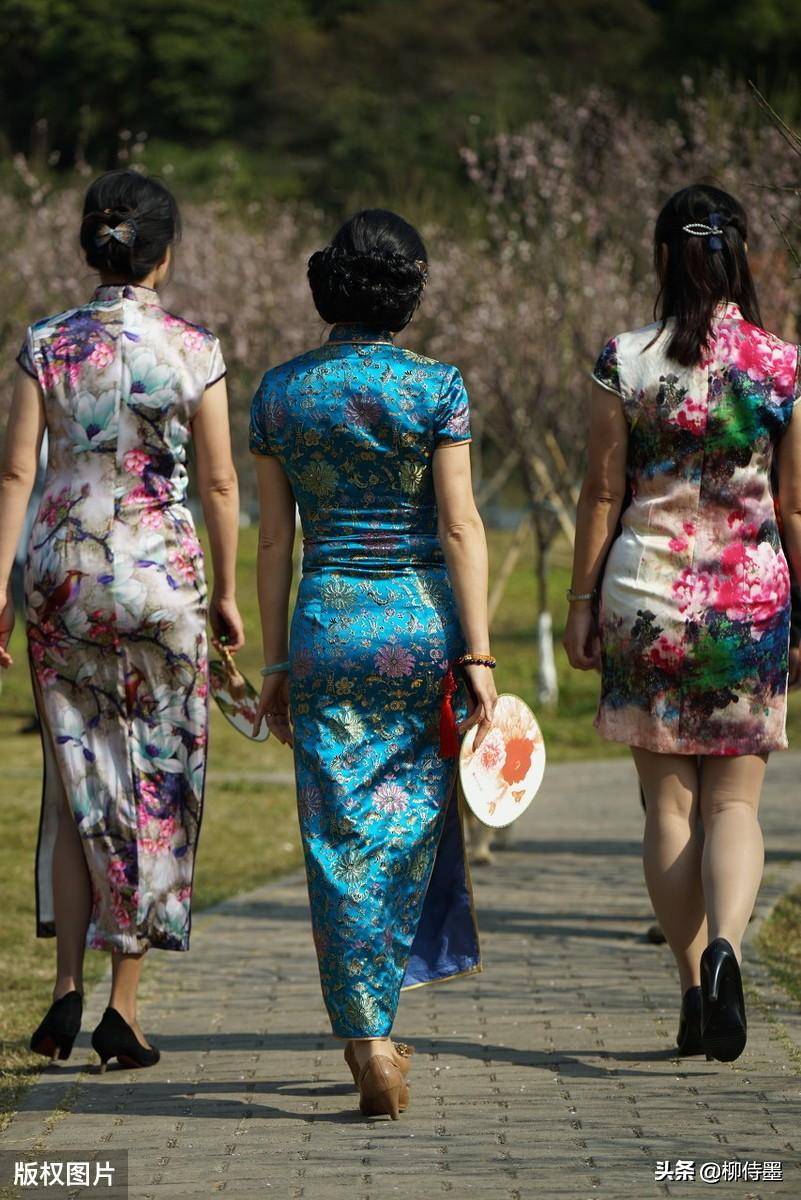 迷人的旗袍背影你能坚持到第几张能看完的是同道中人