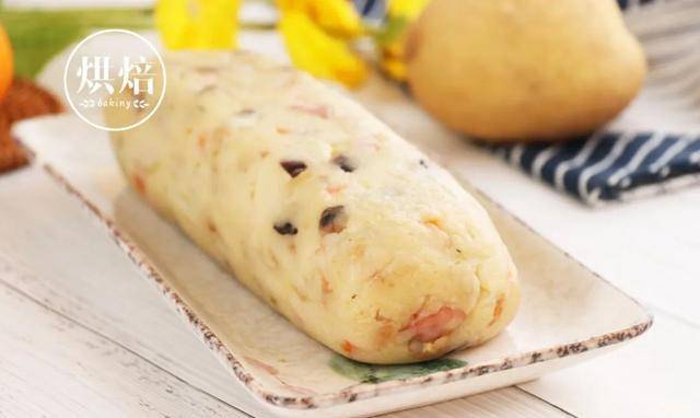 原创潮汕特色土豆糕一斤土豆一大锅看着都香比芋头糕还好吃