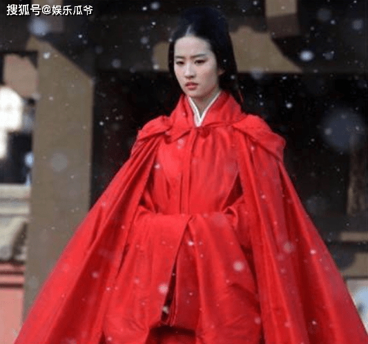 原创             穿红衣古装的女星，热巴刘亦菲林心如刘诗诗赵丽颖谁最霸气？