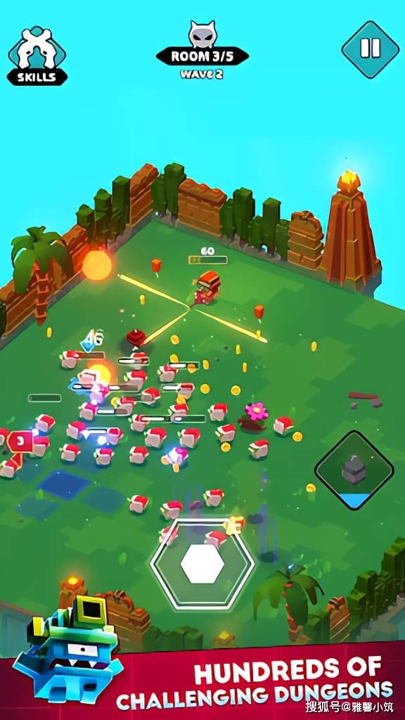 像素肉鸽射击游戏《gun & dungeons》上演枪与地下城_玩家_世界_枪支