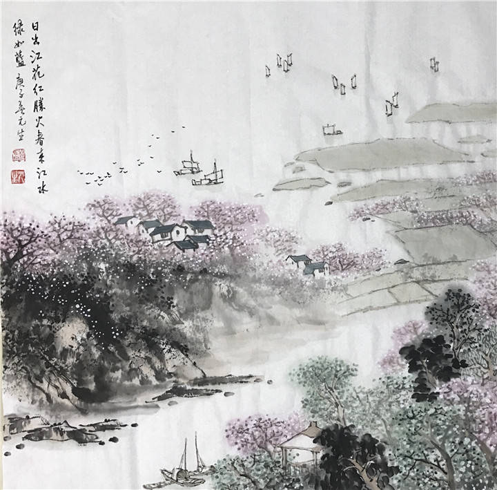 画家蒋元生作品欣赏_江苏_镇江_国画