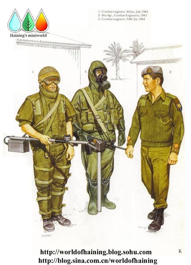 原创二十世纪七八十年代的以色列国防军军服和单兵装备详解