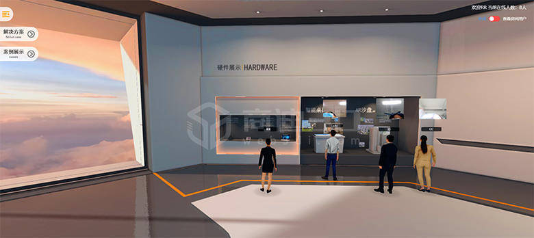 元宇宙线上3d展厅有什么特点?_商迪_vr_虚拟