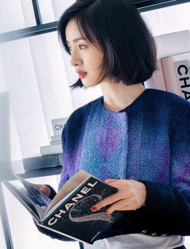 原创林依晨太会撩人心弦了38岁首次挑战乖乖女发型意外的很适合她