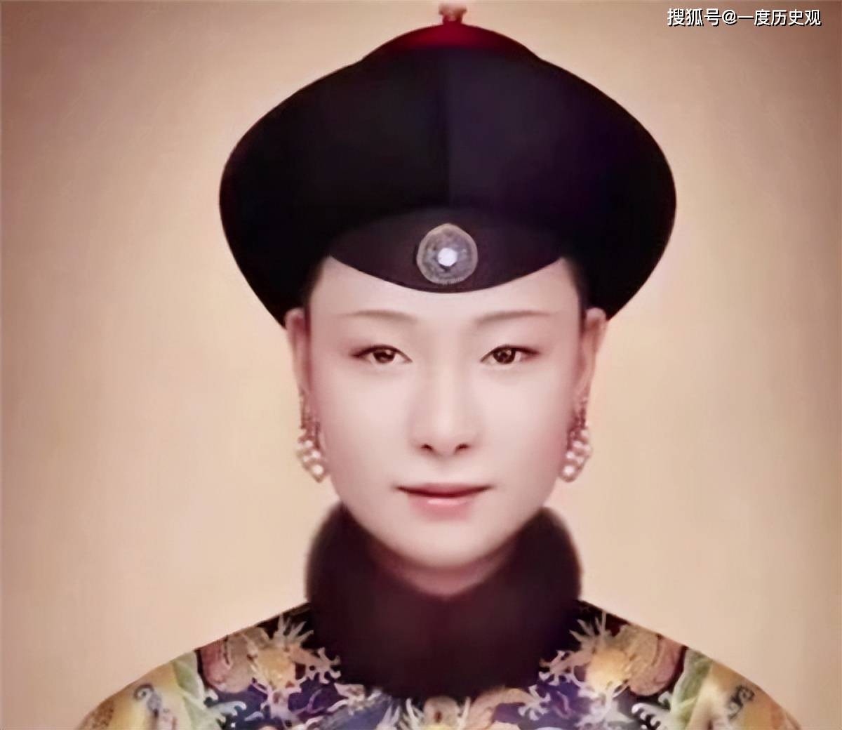 清朝皇后复原图图片