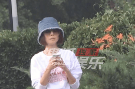 52岁鲁豫近照脸颊凹陷 麻杆腿快成筷子了