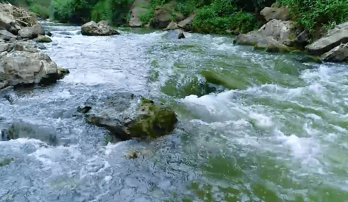 有生活快到尤溪镇七折潭山水之间消消暑